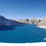 Blue Lake in Nepal